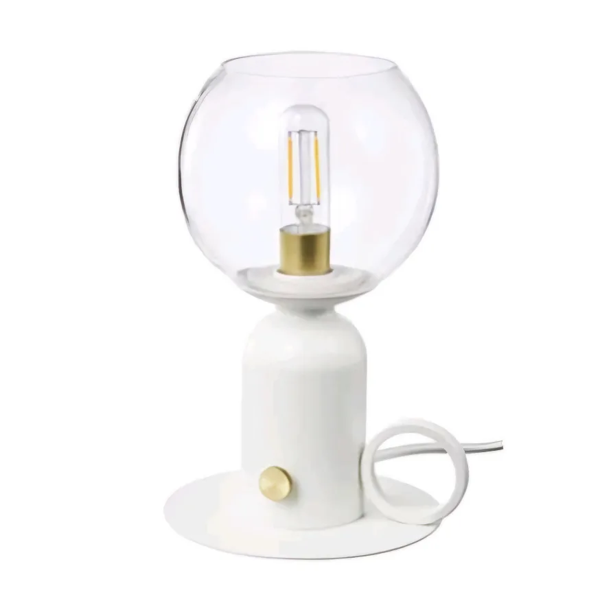 IKEA SIMRISHAMN Table Lamp - White thumbnail