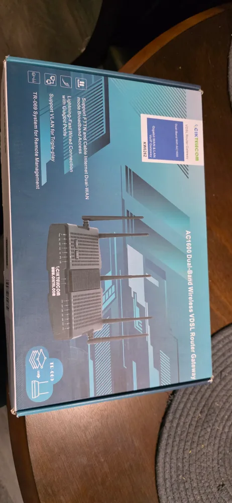 CIK Telecom KW6262 Dual-Band Wireless AC Router thumbnail