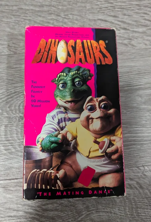 Dinosaurs: The Mating Dance VHS Tape Movie thumbnail