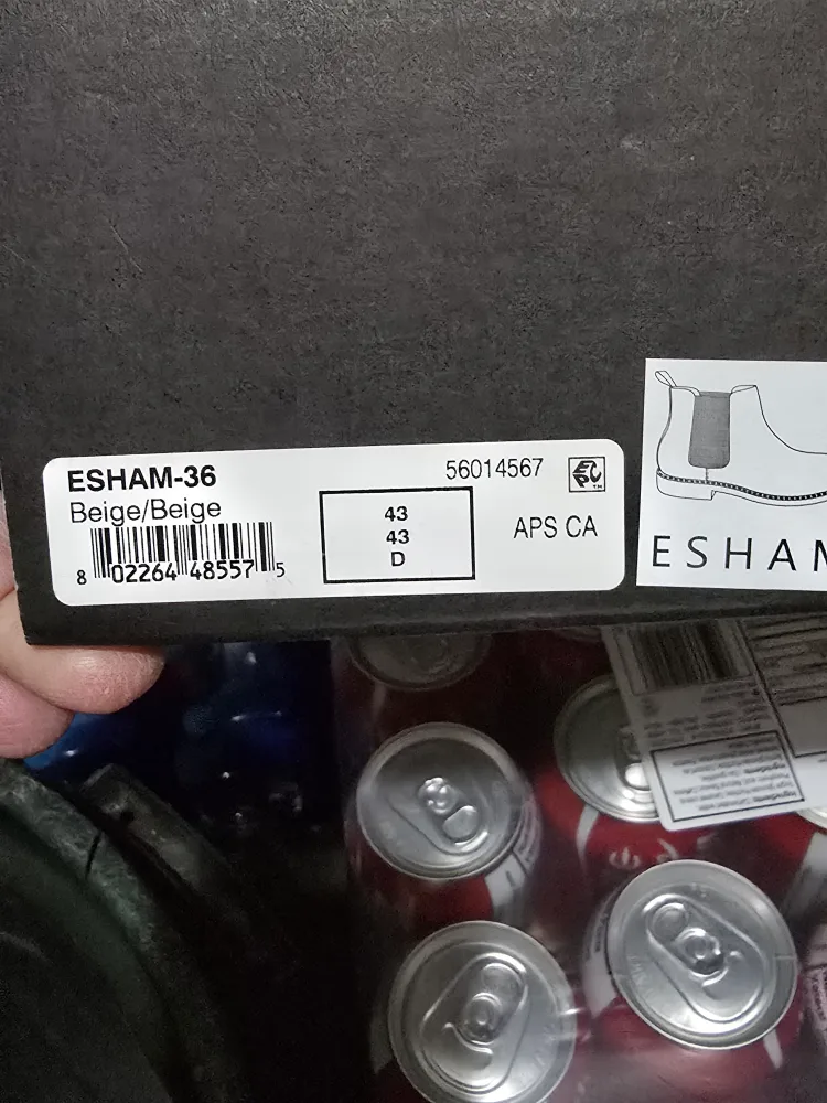 Pegabo Esham- Beige Chelsea Boots - Size 43 image indicator(3)