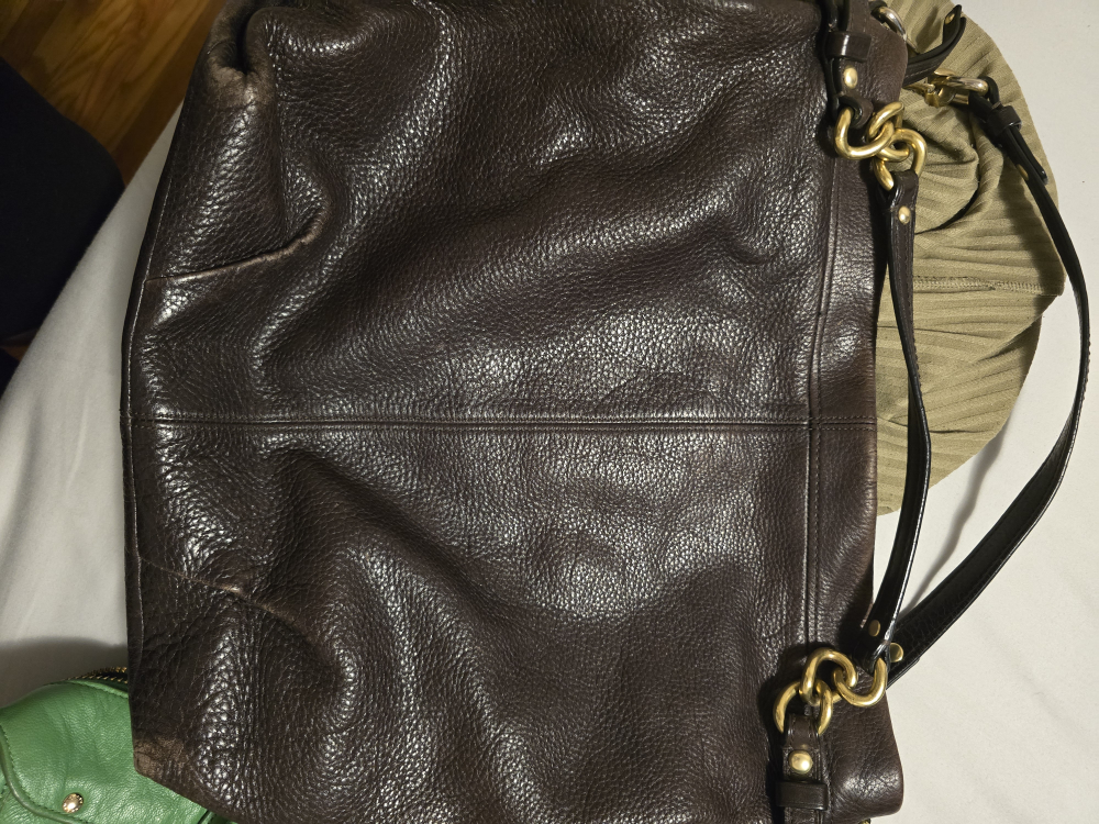 Coach Brown Leather Shoulder Bag - photo 2