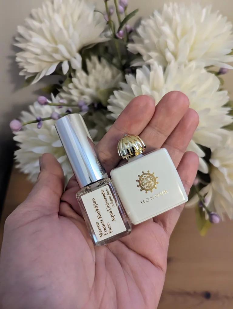 2x MINI perfumes! Amouage & Maison Francis Kurkdjian thumbnail