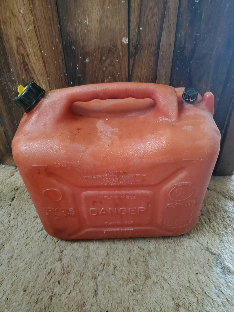 Red 5 gallons Gas Can