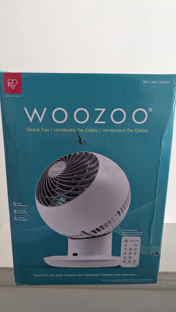 Brand New Woozoo Fan