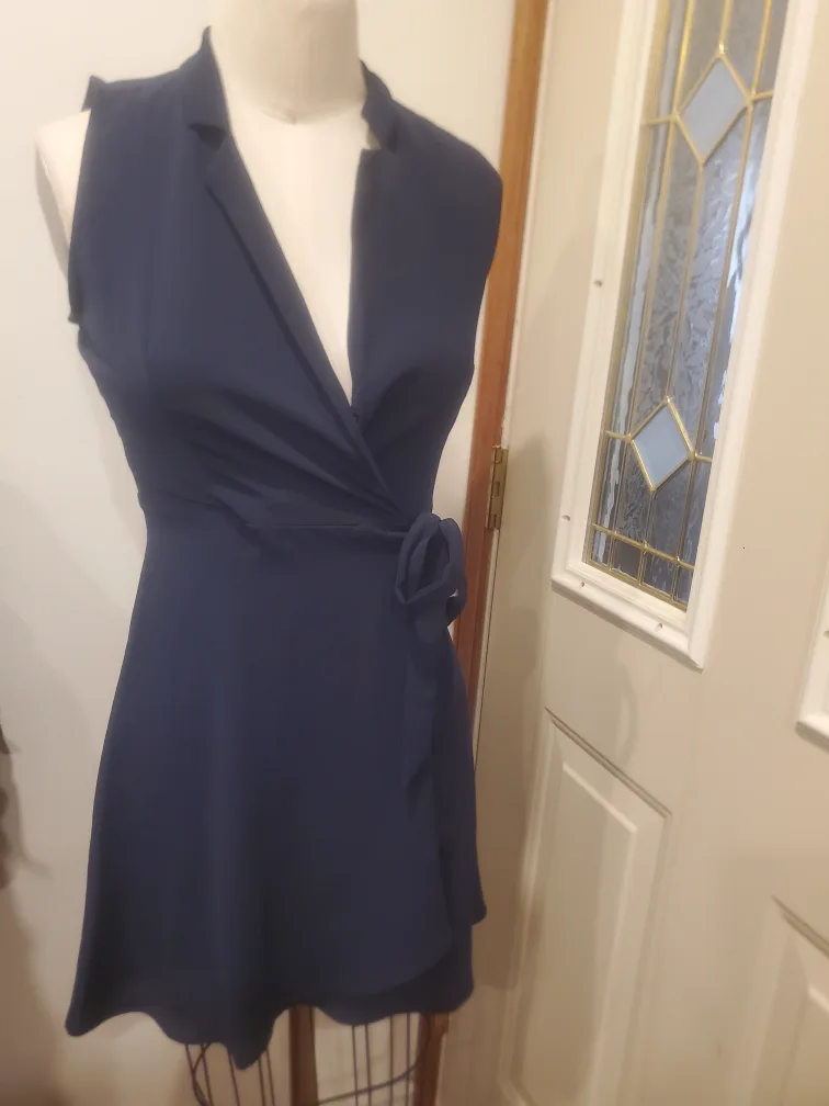 Women's small wrap dress thumbnail