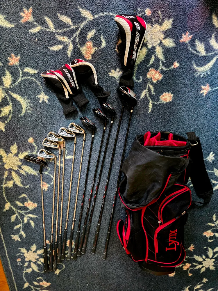 Lynx Black Cat Golf Club Set with Bag thumbnail