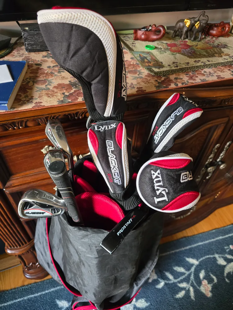 Lynx Black Cat Golf Club Set with Bag image indicator(2)