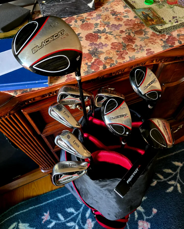 Lynx Black Cat Golf Club Set with Bag image indicator(3)