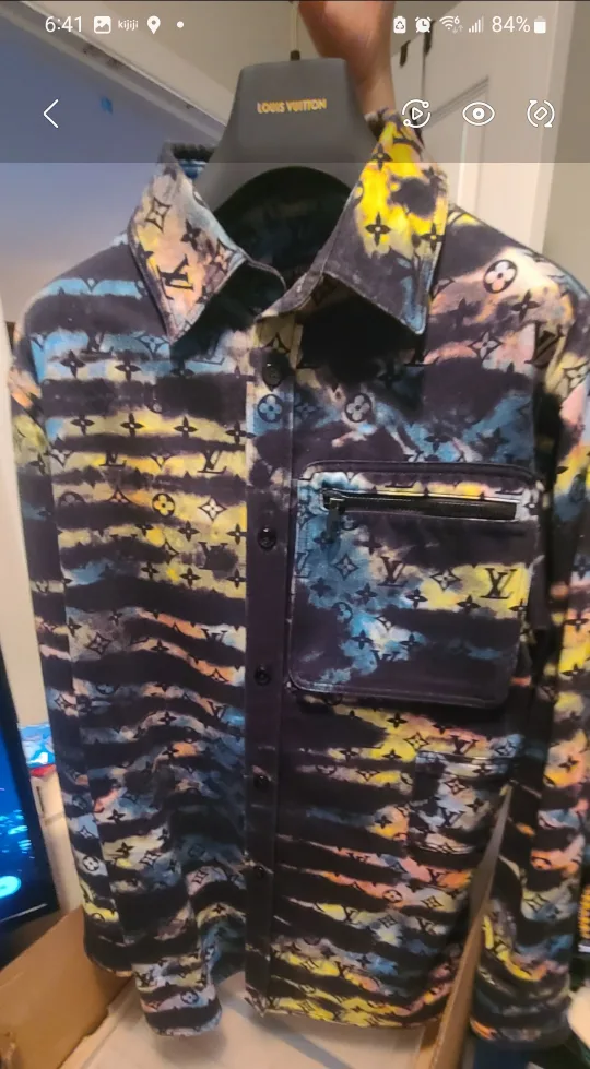 Louis Vuitton Tie-Dye Monogram Jacket thumbnail