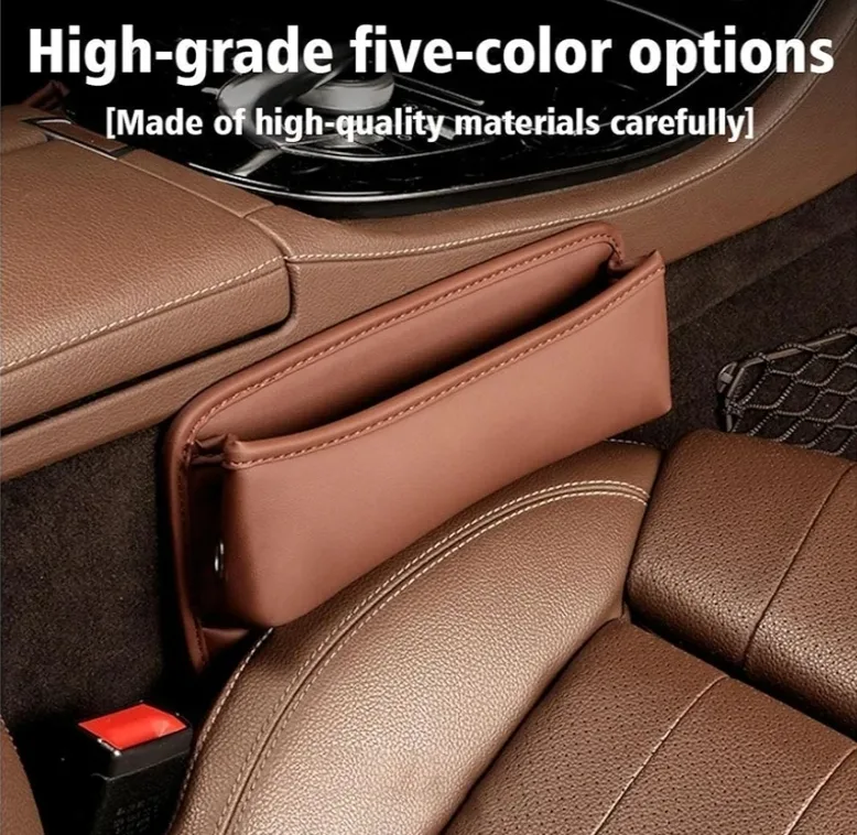Car Seat Organizer, Brown, 11.4 in image indicator(2)