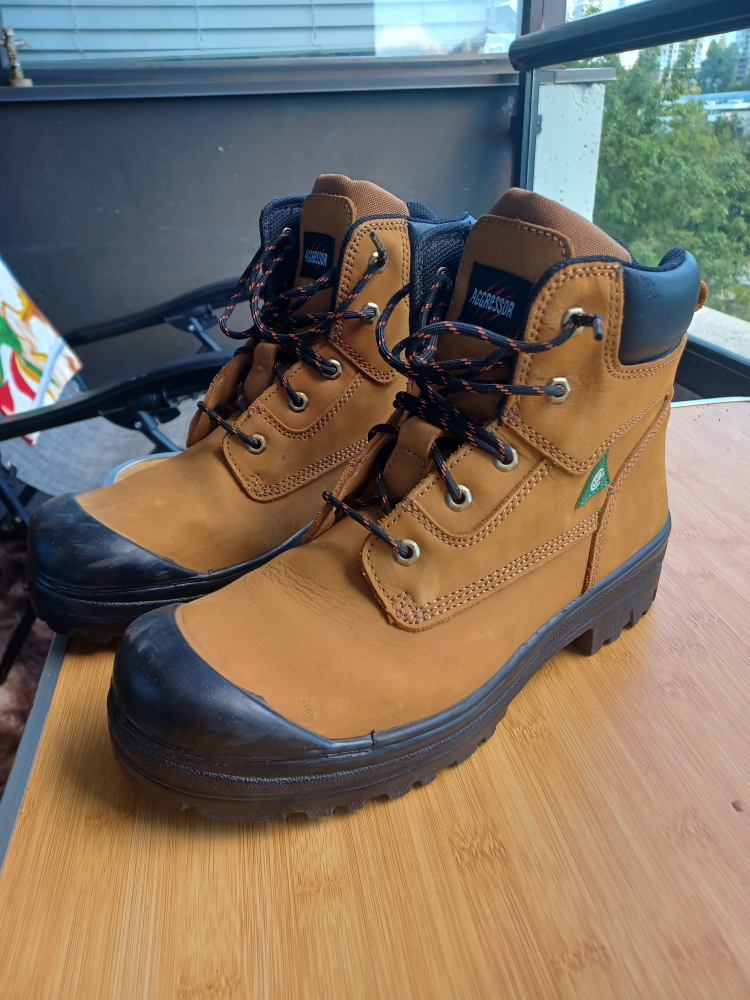 Steel Toe Work Boots Aggressor Size 10.5 (Reg $99+)