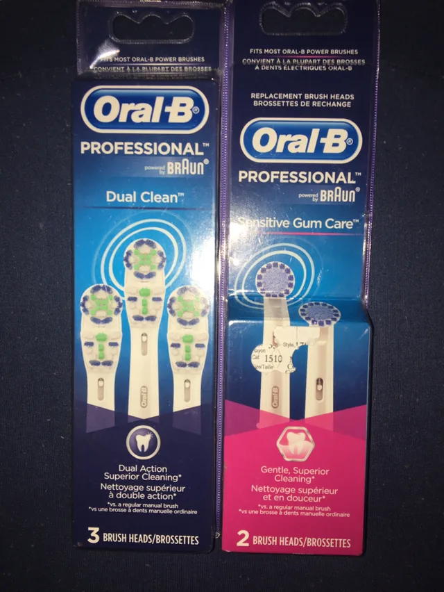 Brand new Oral B replacement heads thumbnail