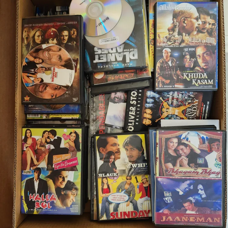 Variety of DVD movies available $1.00 EACH image indicator(2)