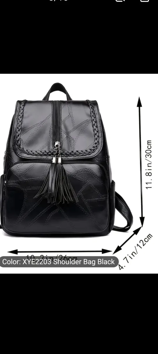Gender-Neutral  Square Backpack for Men & thumbnail