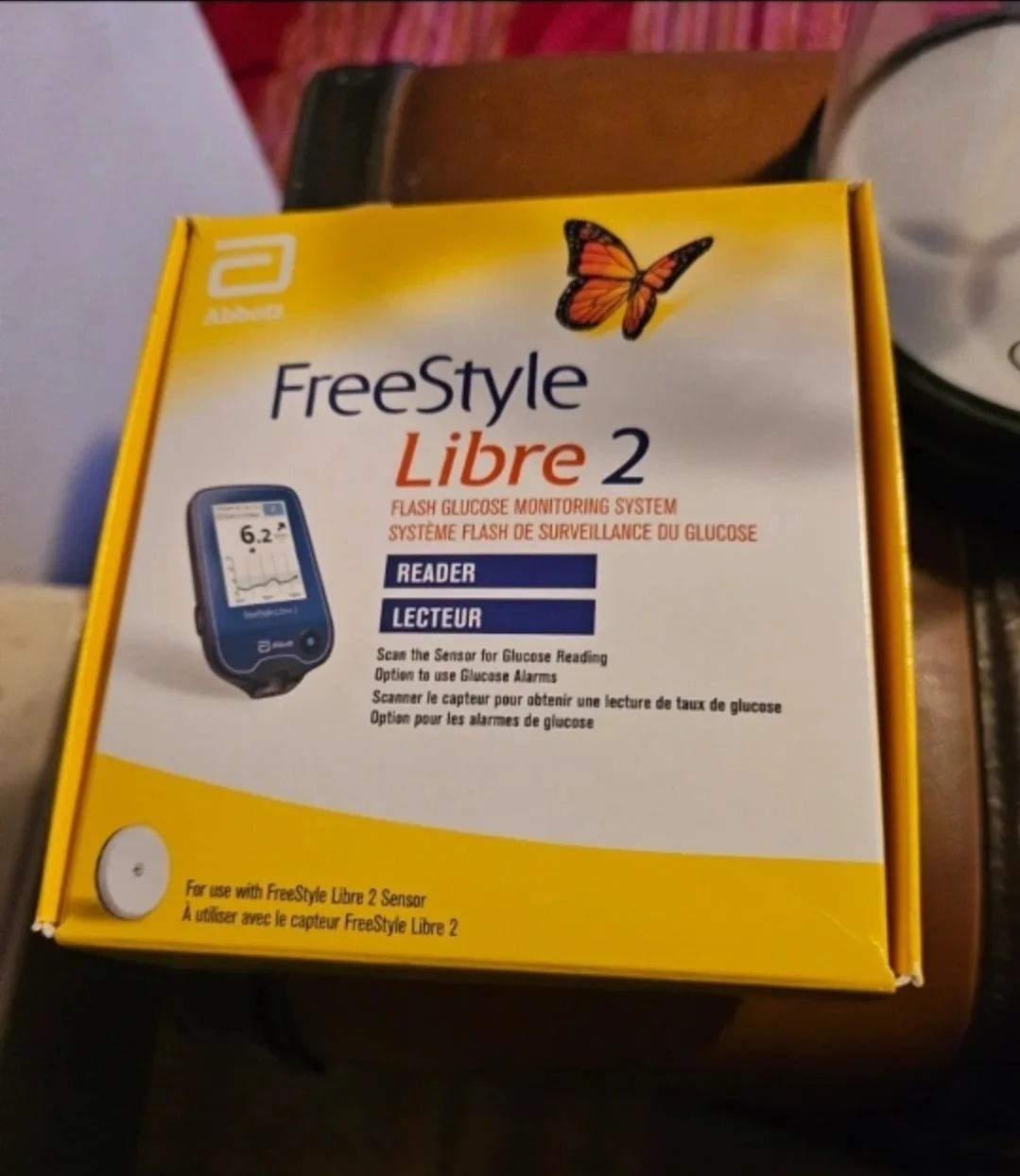 Freestyle Libre 2 diabetic glucose reader/meter thumbnail