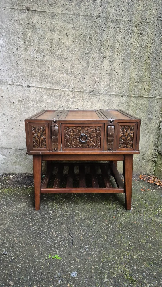 McKenna Dark Wood End Table thumbnail