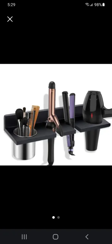 Hair Tool Organizer Wall Mount thumbnail