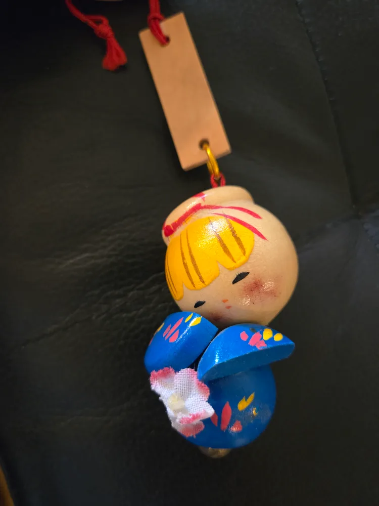 Vintage Japanese Kokeshi Doll thumbnail
