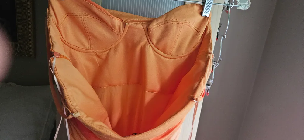 Zara Orange Dress - Size L image indicator(2)