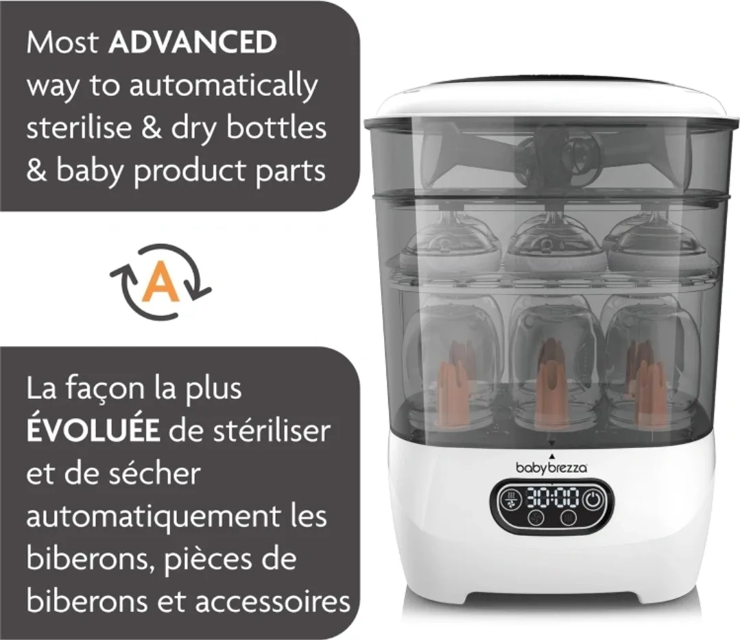 Baby Brezza Bottle Sterilizer and Dryer 🇨🇦 🍁 image indicator(3)