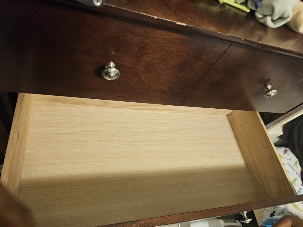 Brown Wooden 6-Drawer Dresser - photo 2
