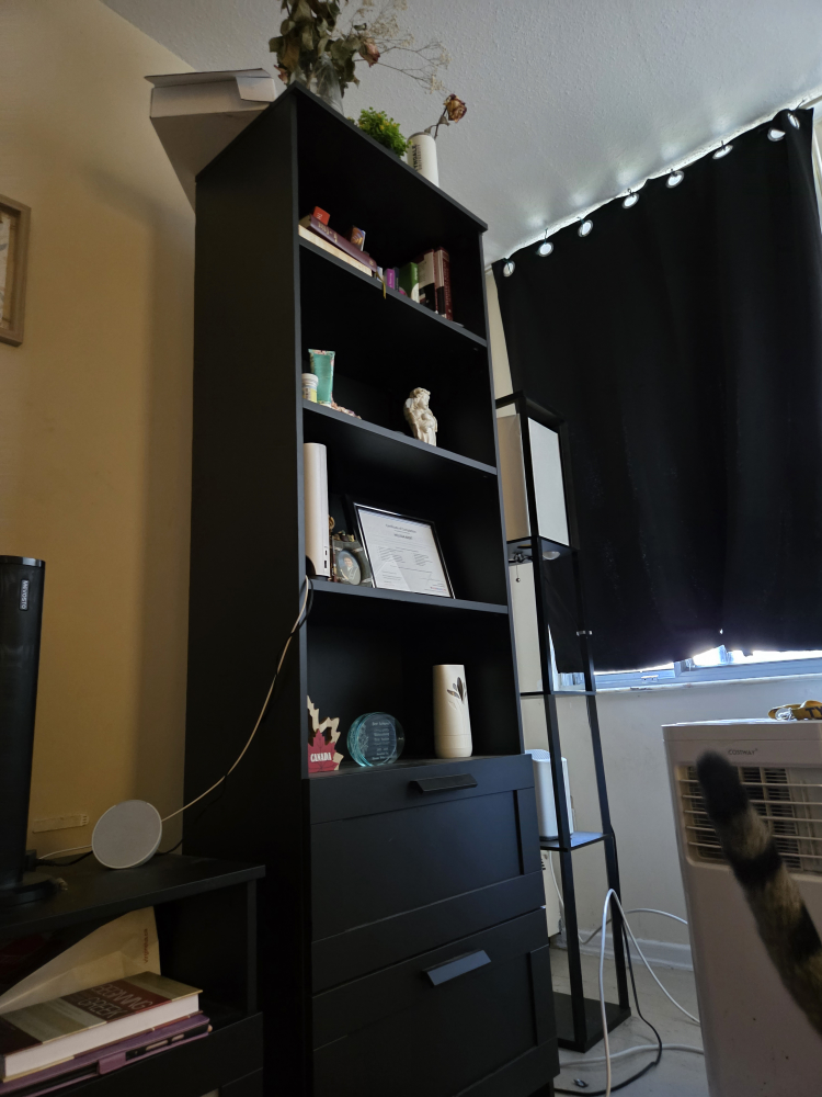 IKEA BRIMNES Bookcase - Black