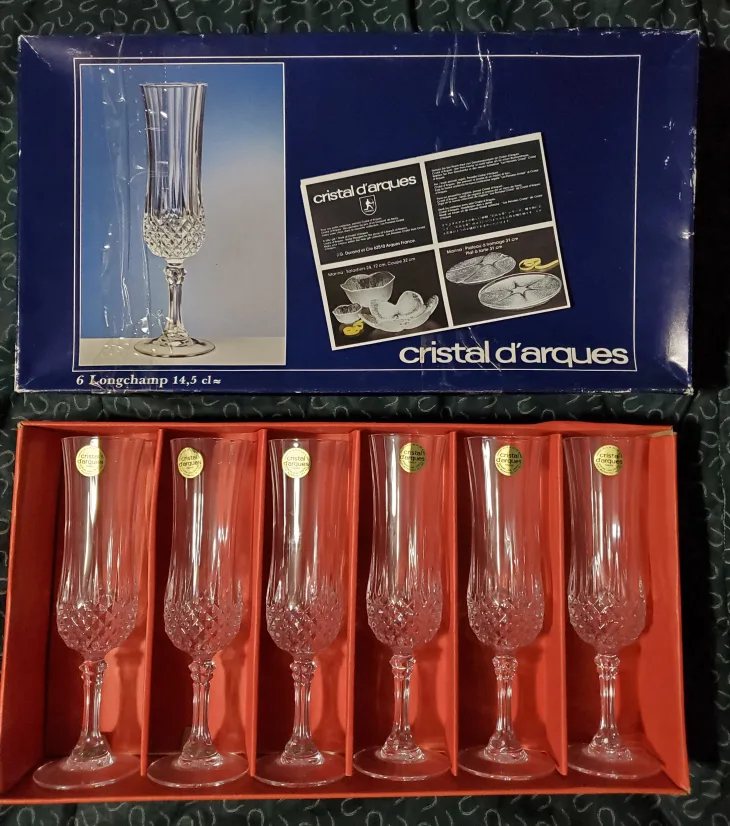 Crystal Cristal d'Arques Flutes (New) thumbnail