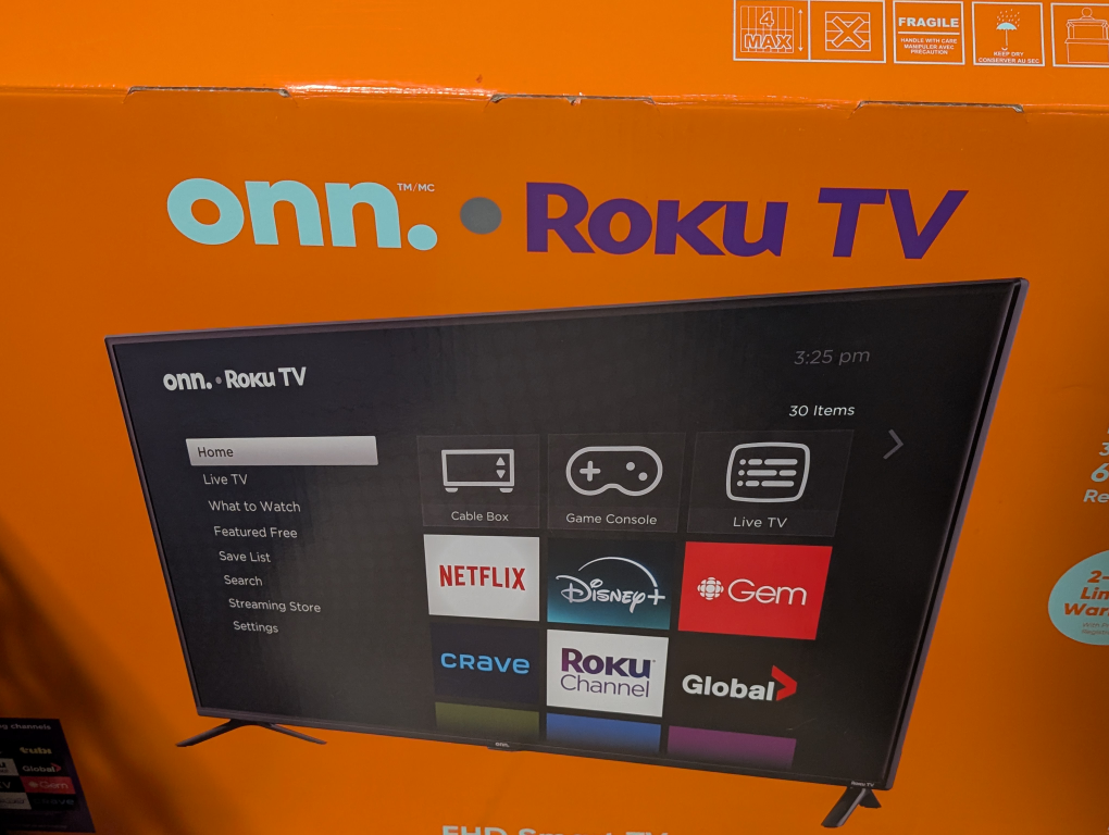 40 inch Roku onn Smart tv - photo 2