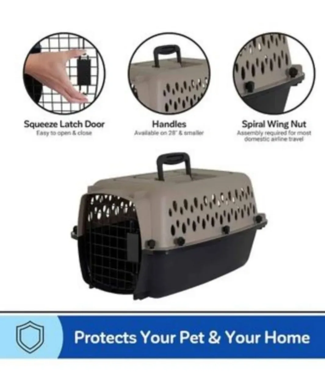 ☆☆☆ **BRAND NEW!!** PET CARRIER - 19-inch!! ☆☆☆ image indicator(3)