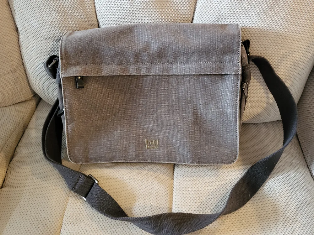 Troop London Canvas Messenger Bag thumbnail