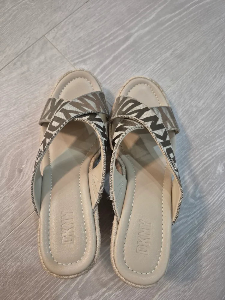 DKNY Wedge Sandals - Size 7 thumbnail