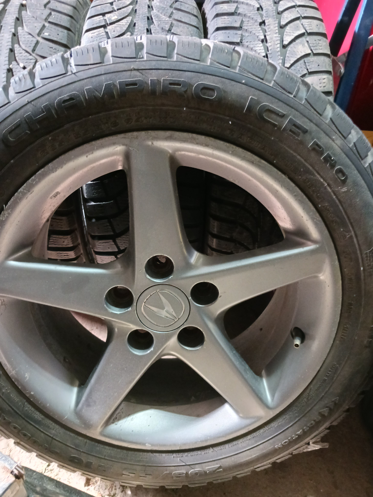 Champiro Ice Pro Winter Tires on Acura Rims