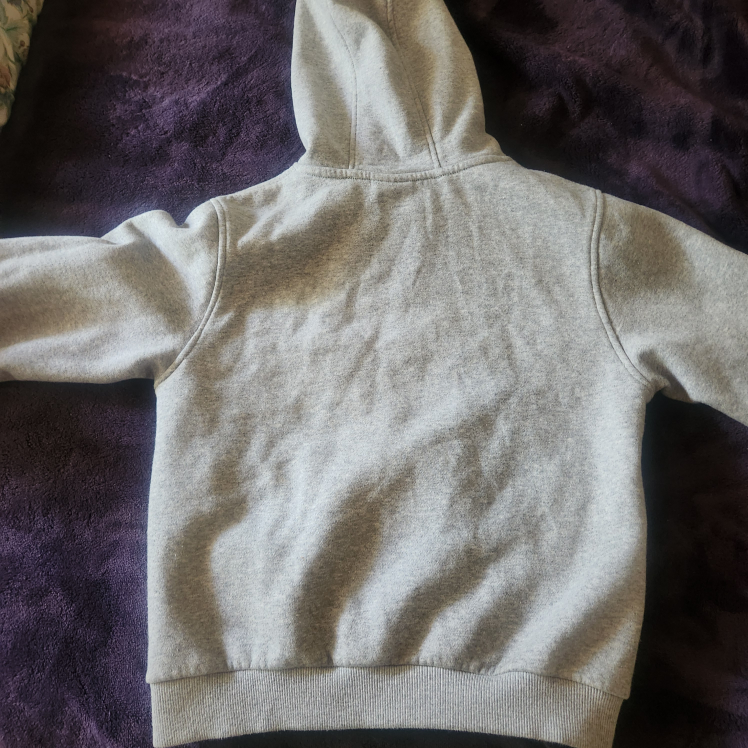 🆕️[KIDS] Nike Grey Hoodie - [Kids Size Medium ] - photo 3