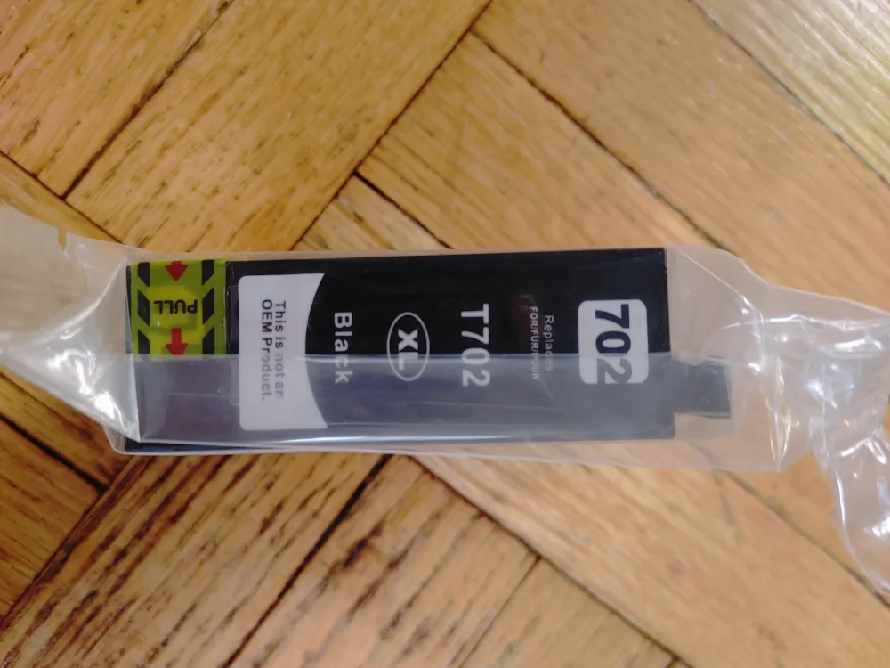 Epson 702 Black XL Ink Cartridge - New! thumbnail