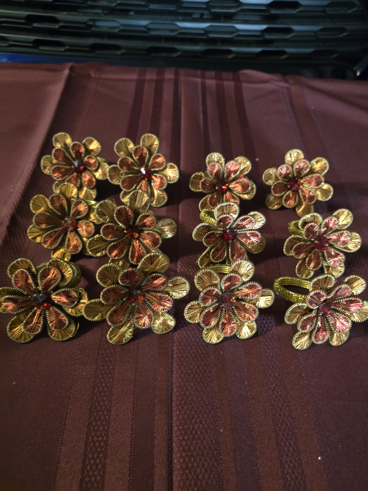 Pier 1 3 Sets of Decorative Napkin Rings - photo 2