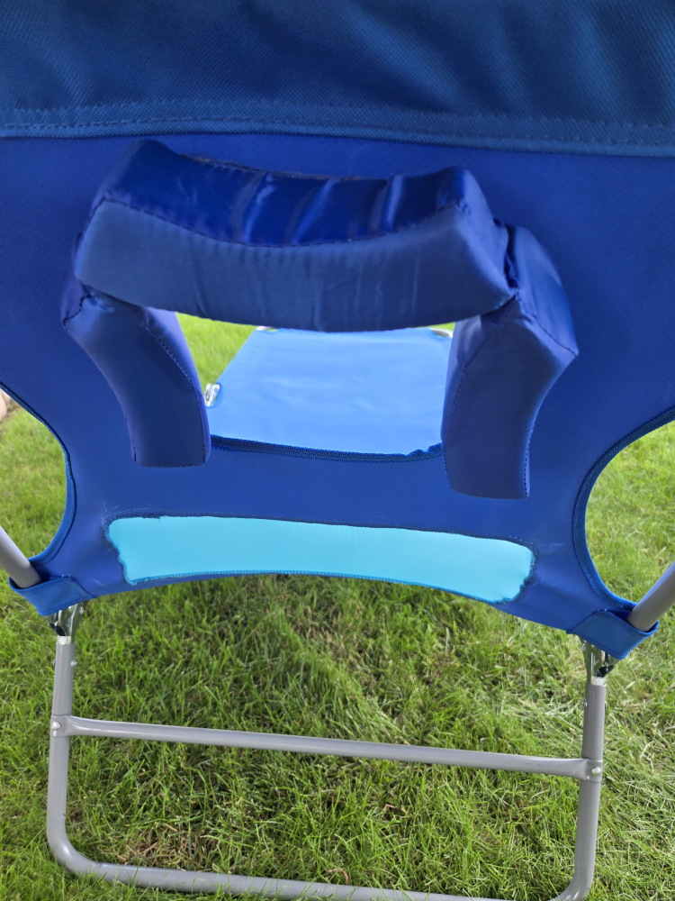 Ostrich Lounge Chaise - Blue - photo 5