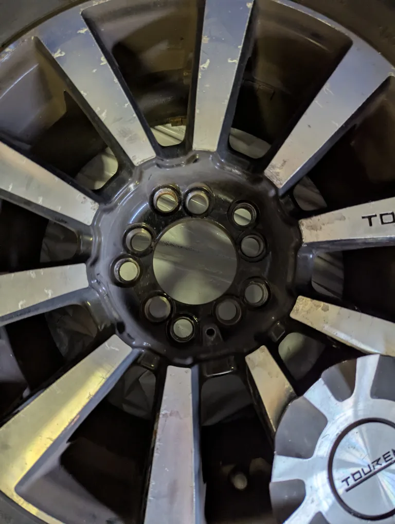 FAST SALE - 4X Touren Wheel with Motomaster Tire - 205/65R15 image indicator(2)