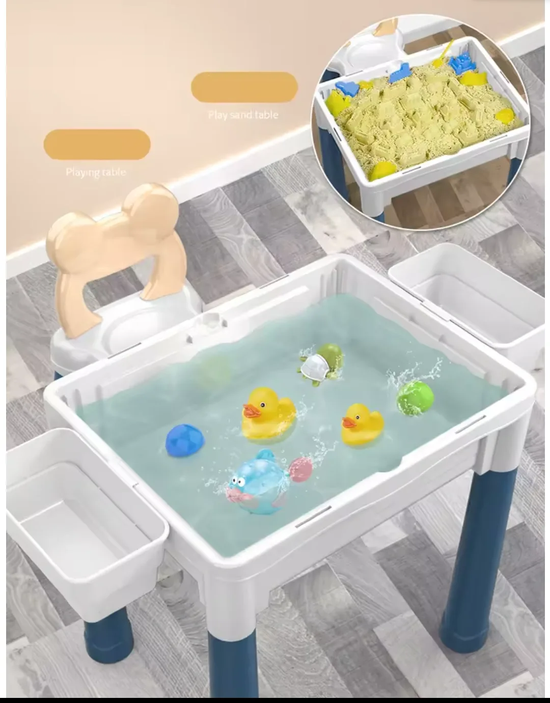 Multi-Purpose Building Block Table with Chair thumbnail