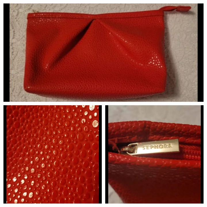Brand New Sephora Red Cosmetic Bag 🇨🇦🍁 thumbnail