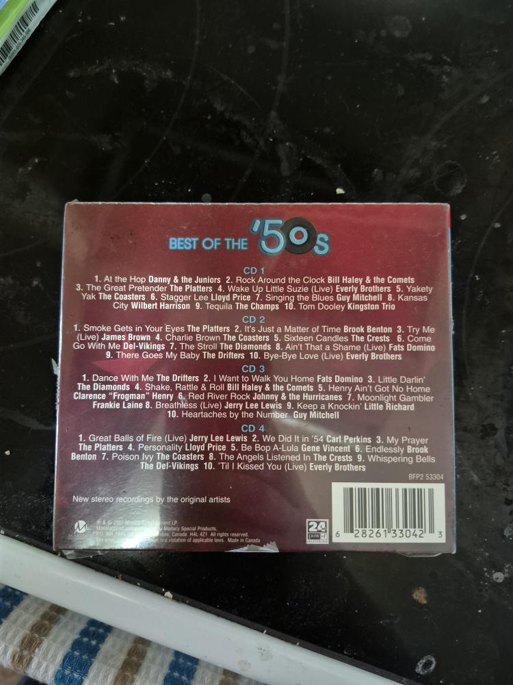 Best of the '50s - 4 CD Set 🇨🇦 - photo 2