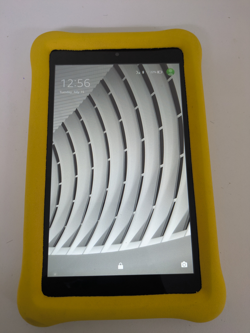 Amazon Fire HD 8 (7th gen) Kids Edition Tablet - Yellow Case - photo 3