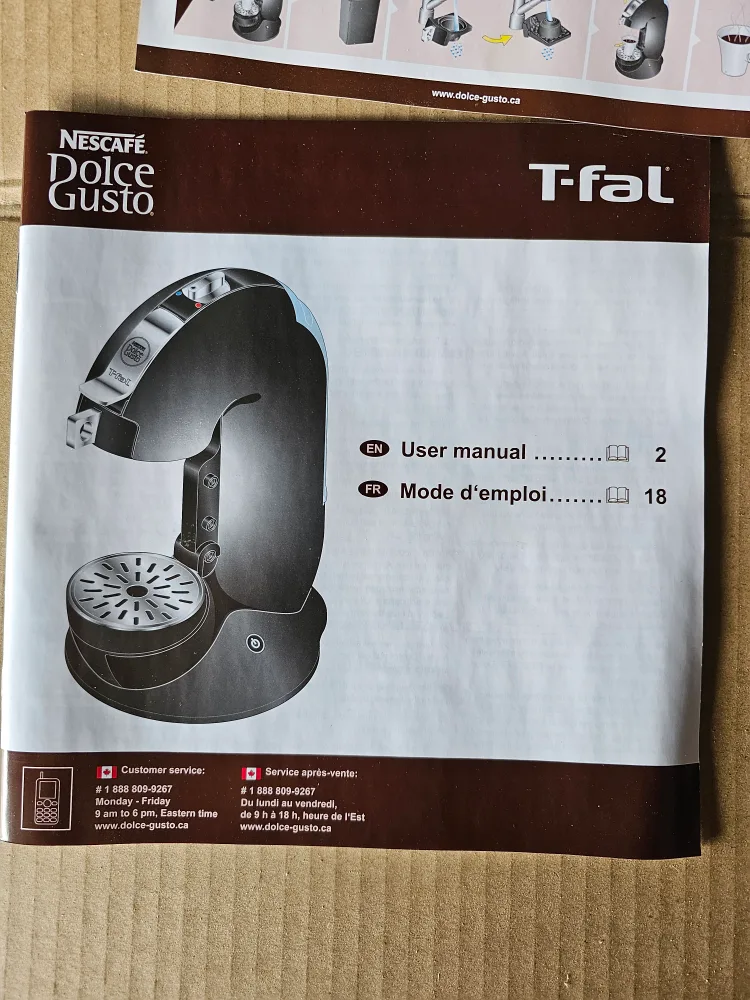 T-fal Nescafe Dolce Gusto Coffee Machine image indicator(3)