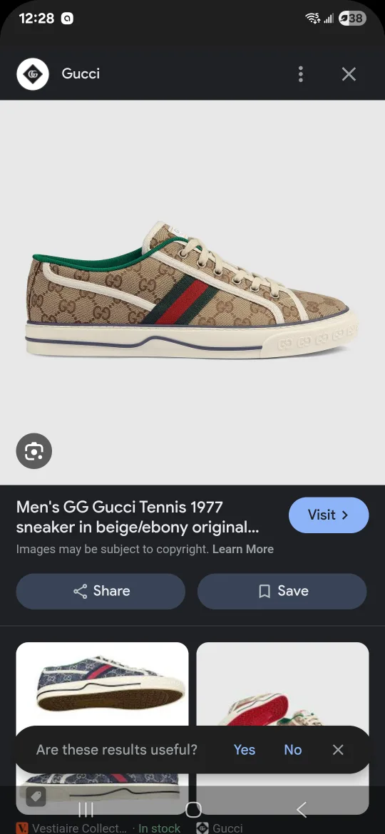 Gucci Tennis 1977 GG Sneakers image indicator(2)
