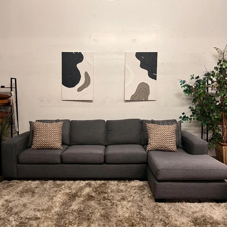 Urban barn sectional. L shaped sofa couch. Delivery available thumbnail