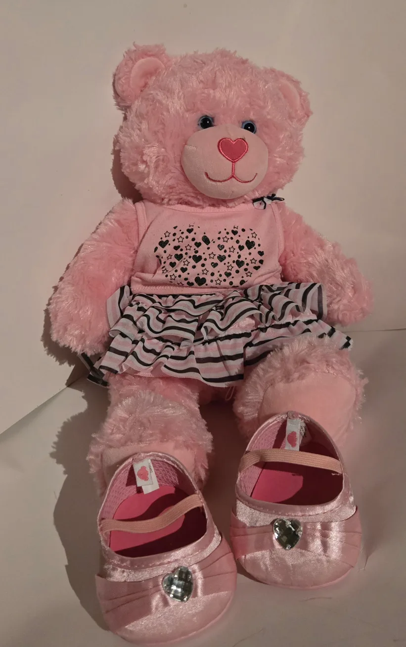 Build-A-Bear Pink Bear w/ Outfit image indicator(2)