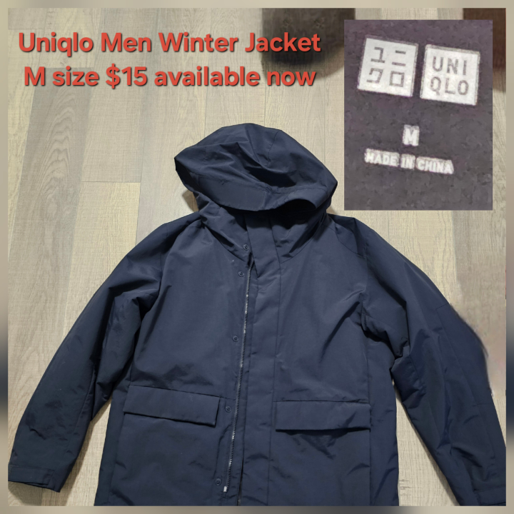 Uniqlo Men's Winter Jacket - Size M
