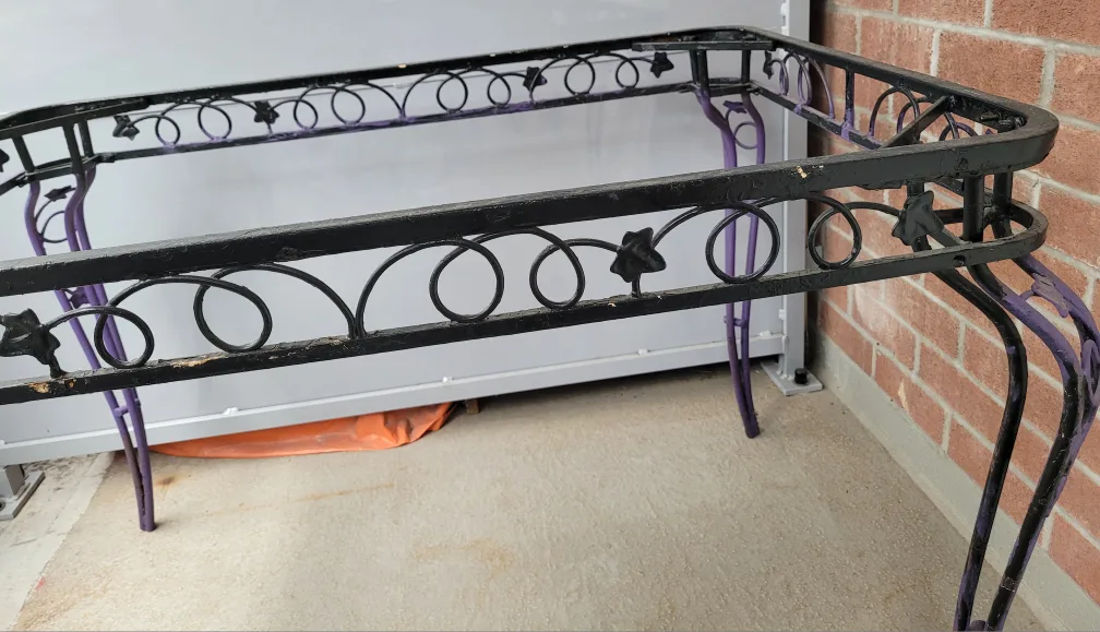 Wrought Iron Vintage Table Base 🇨🇦 thumbnail