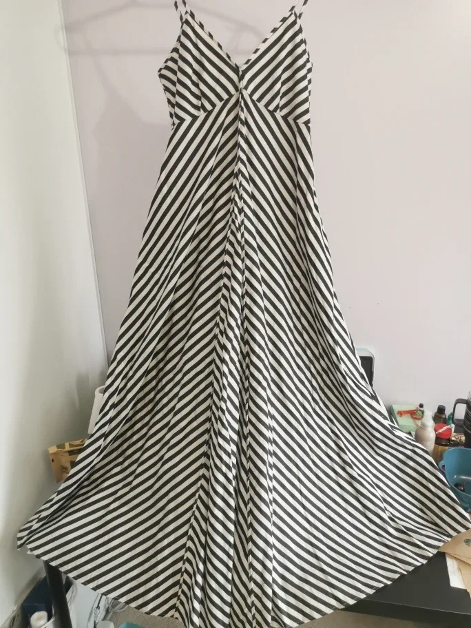 Banana Republic Striped Maxi Dress - Size 2 thumbnail