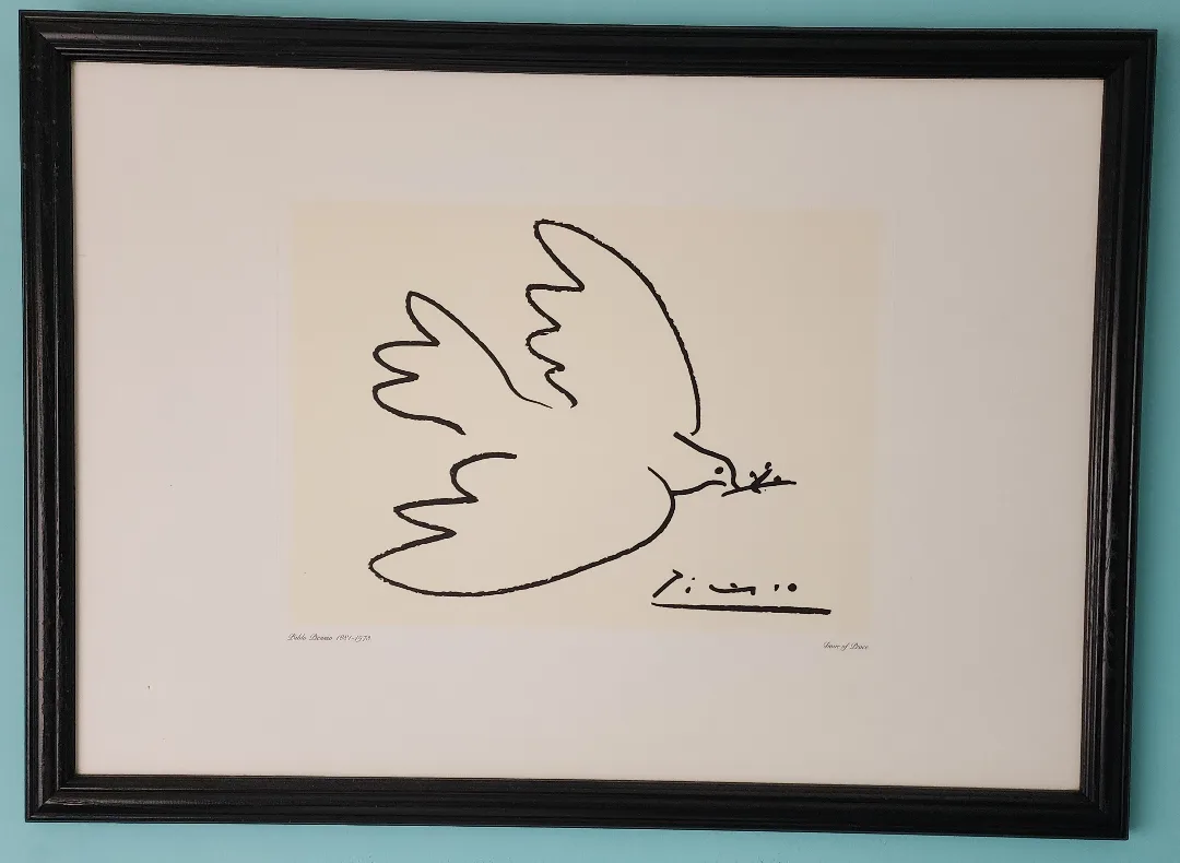 Pablo Picasso Dove of Peace Laminated Print thumbnail