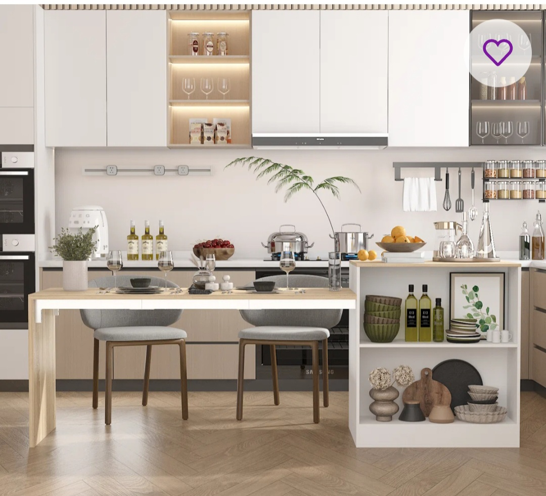 dining table +  Kitchen Island with Drawers - photo 3